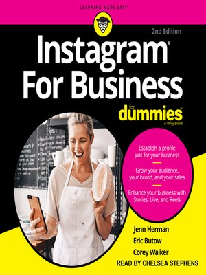 cover image of Instagram for Business for Dummies